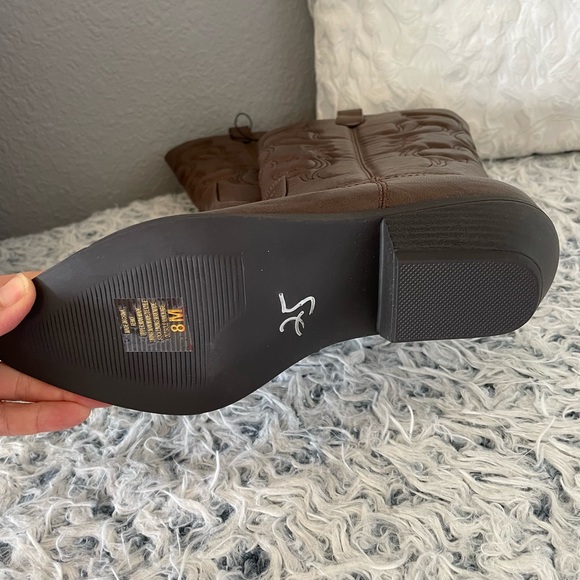 Womens SODA Mid-calf Western Boots - Picture 6 of 9